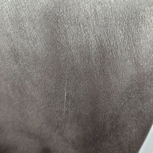 Retro-Futurism Revival Shiny Prom Party Punk Metallic Silver Dress Trina Turk 2 - Picture 15 of 16